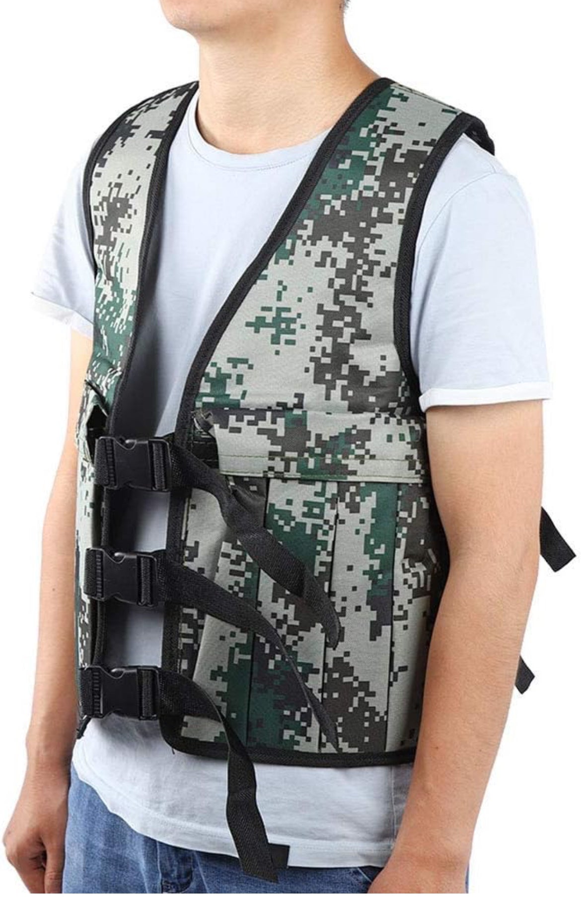 Gilet lesté pour entraînement de force poids maximum de 20 kg