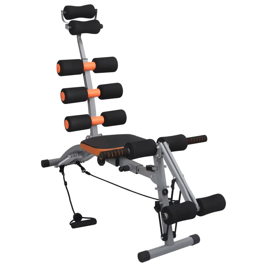 Fitness Banc multifonctions pour abdominaux fitness avec bande résistance