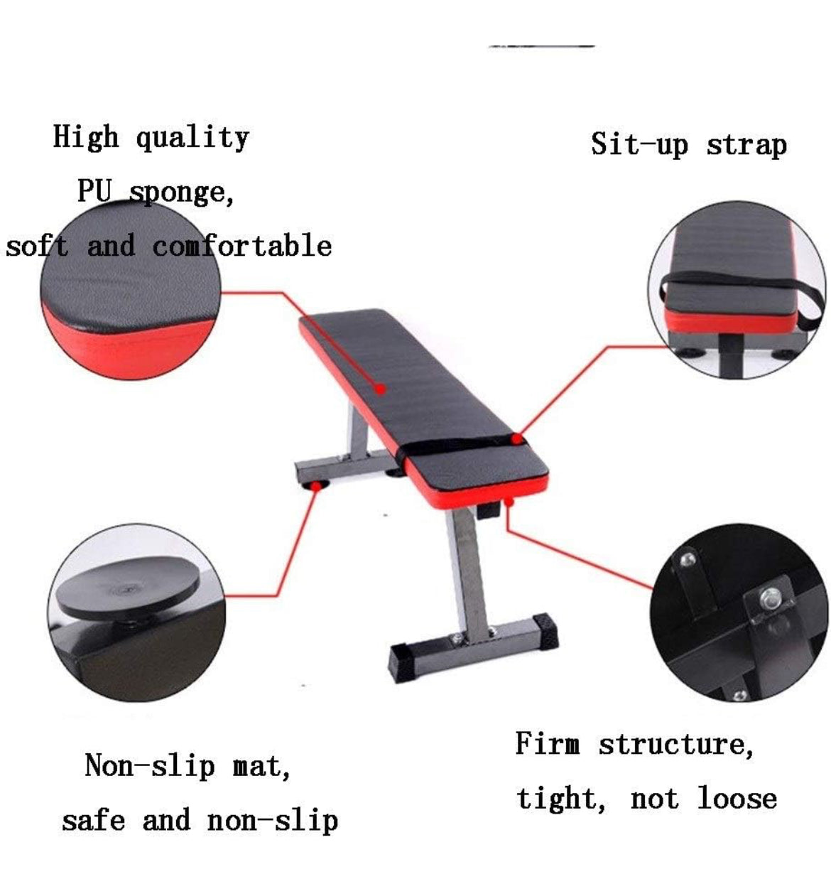 Banc de musculation professionnel à domicile multifonction