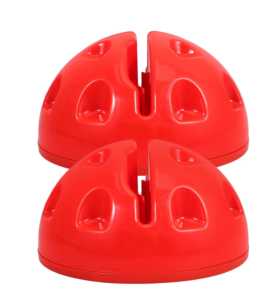 Paires Base de drapeau de coin de football remplie d'eau pour l'entraînement d'agilité