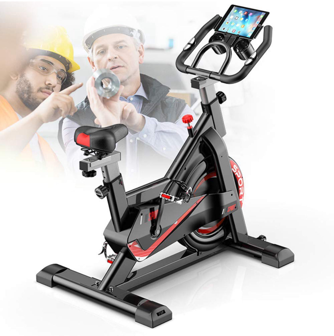 Vélo d'intérieur Spinning Fitness ultra-silencieux
