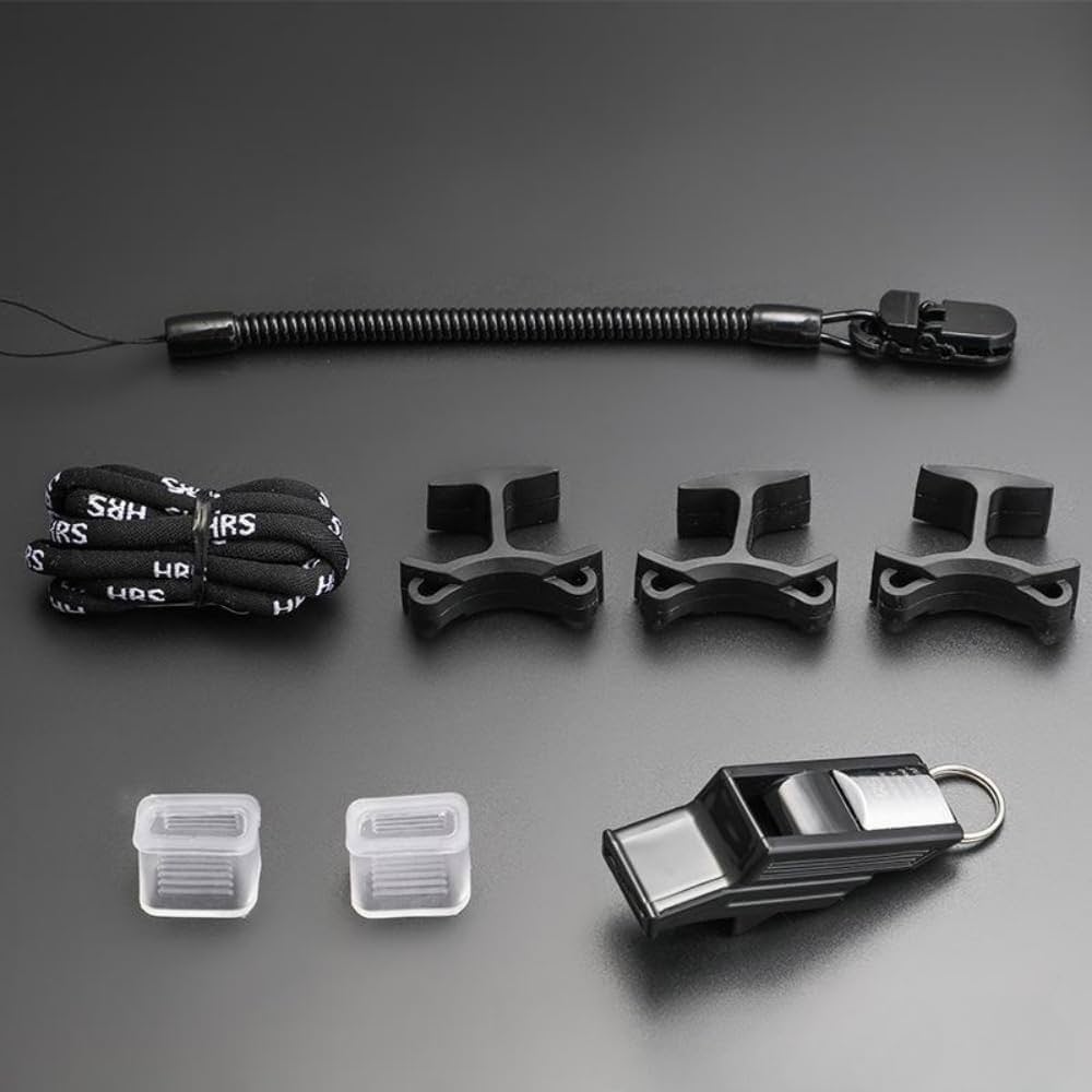 Sifflet professionnel HRS avec support et corde