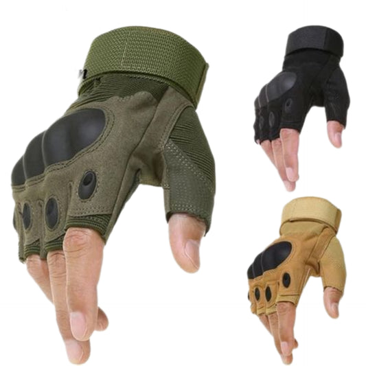 Gants coupe fitness avec protection (vert)