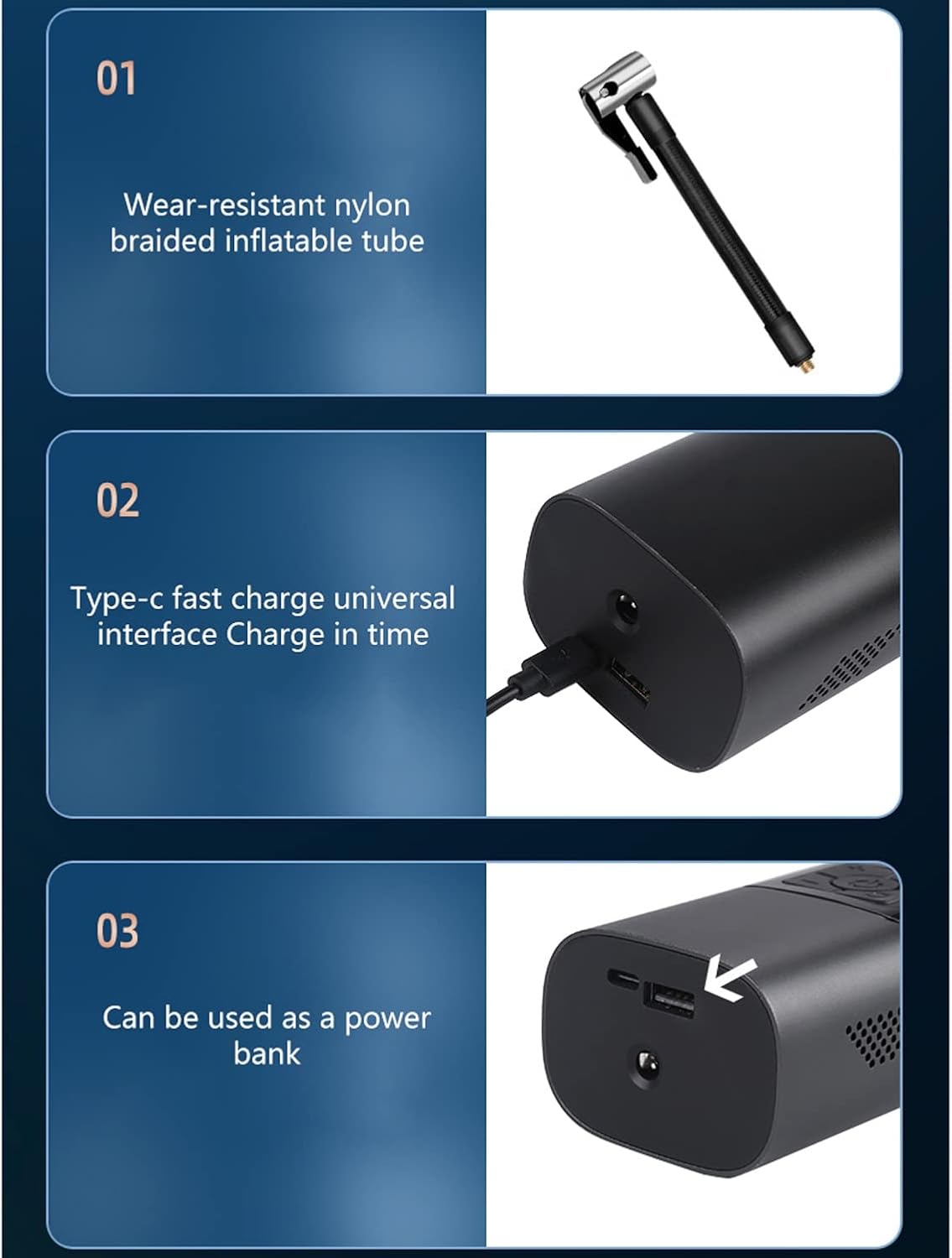 Compresseur de Pompe à air Portable