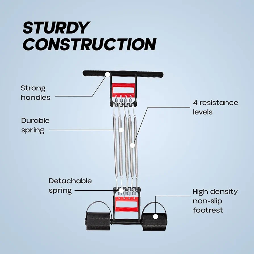 Barre de traction 3 en 1 multi-usages pour la poitrine