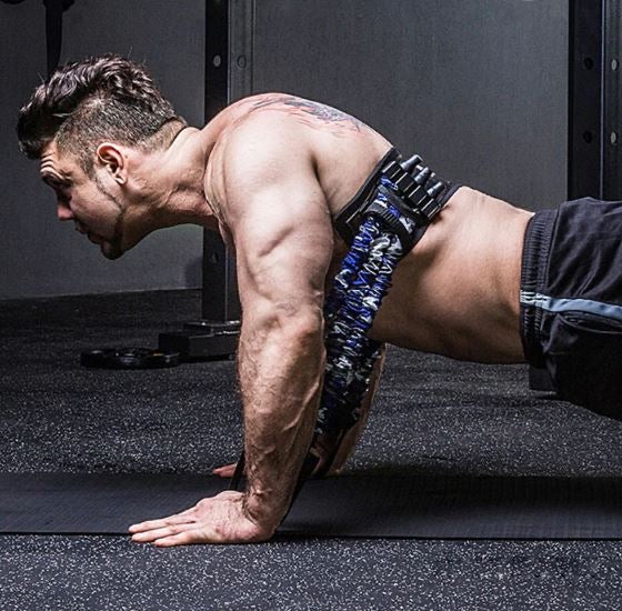 Bande de résistance pour musculation des pectoraux 40kg et 60kg