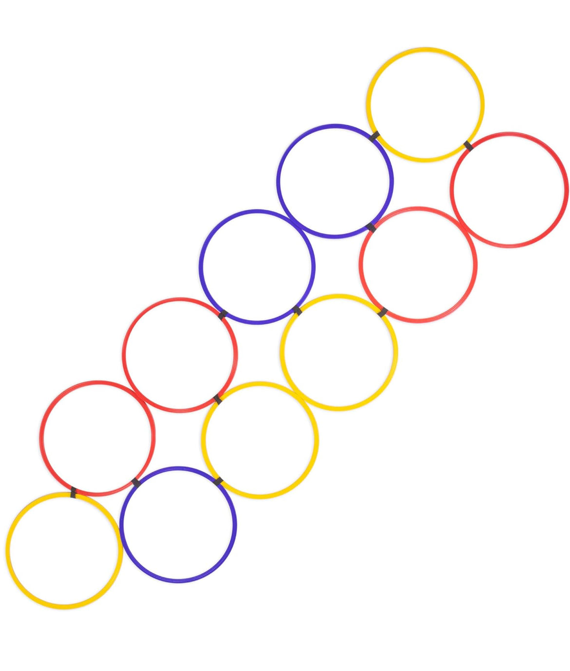 Ensemble de cerceaux d'agilité 12pcs