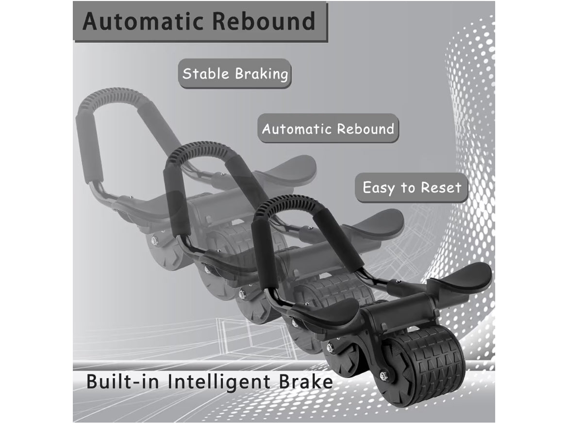 Rouleau Ab avec support de coude et support de téléphone