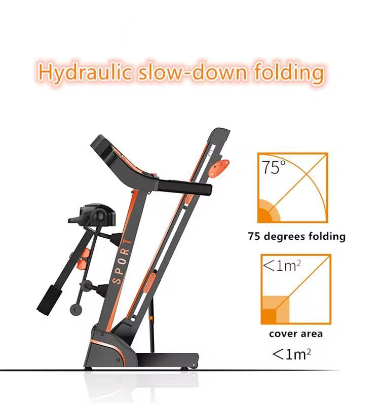 Tapis de course électrique de haute qualité avec écran LED pour équipement de gym