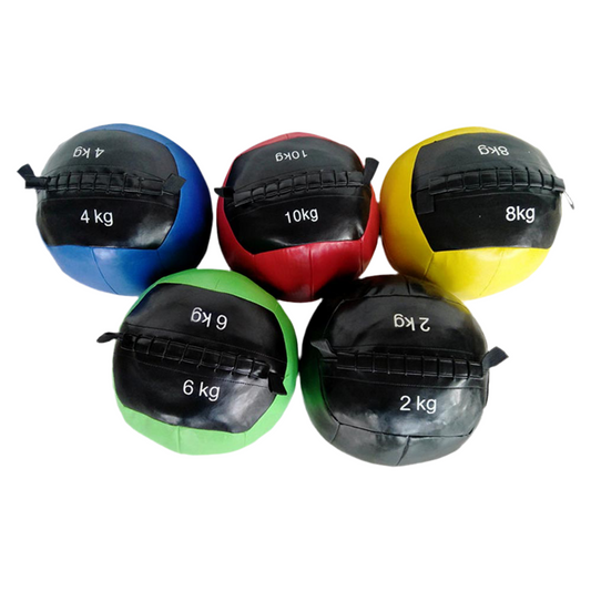 Medicine Ball (Boule de Slam À Coque Souple avec Poignée Antidérapante)