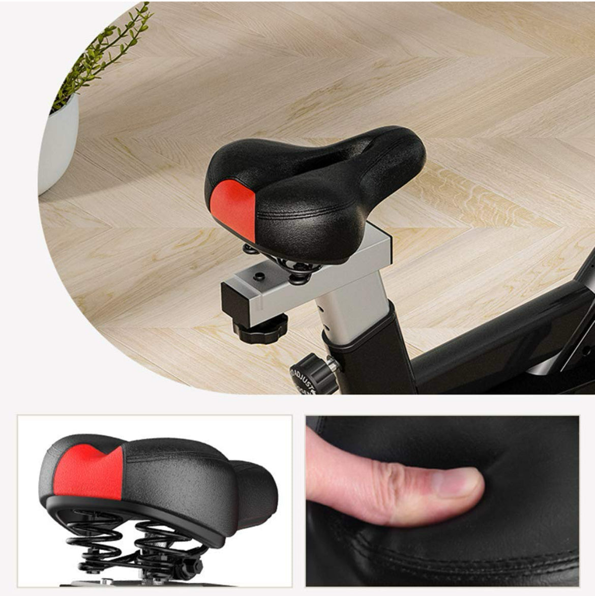 Vélo d'intérieur Spinning Fitness ultra-silencieux