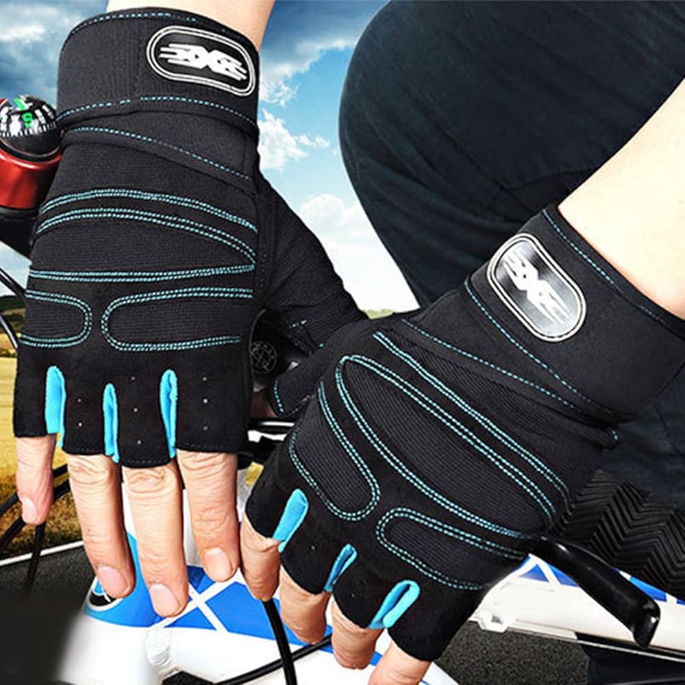 Gants Demi-Doigts Résistants à l'usure