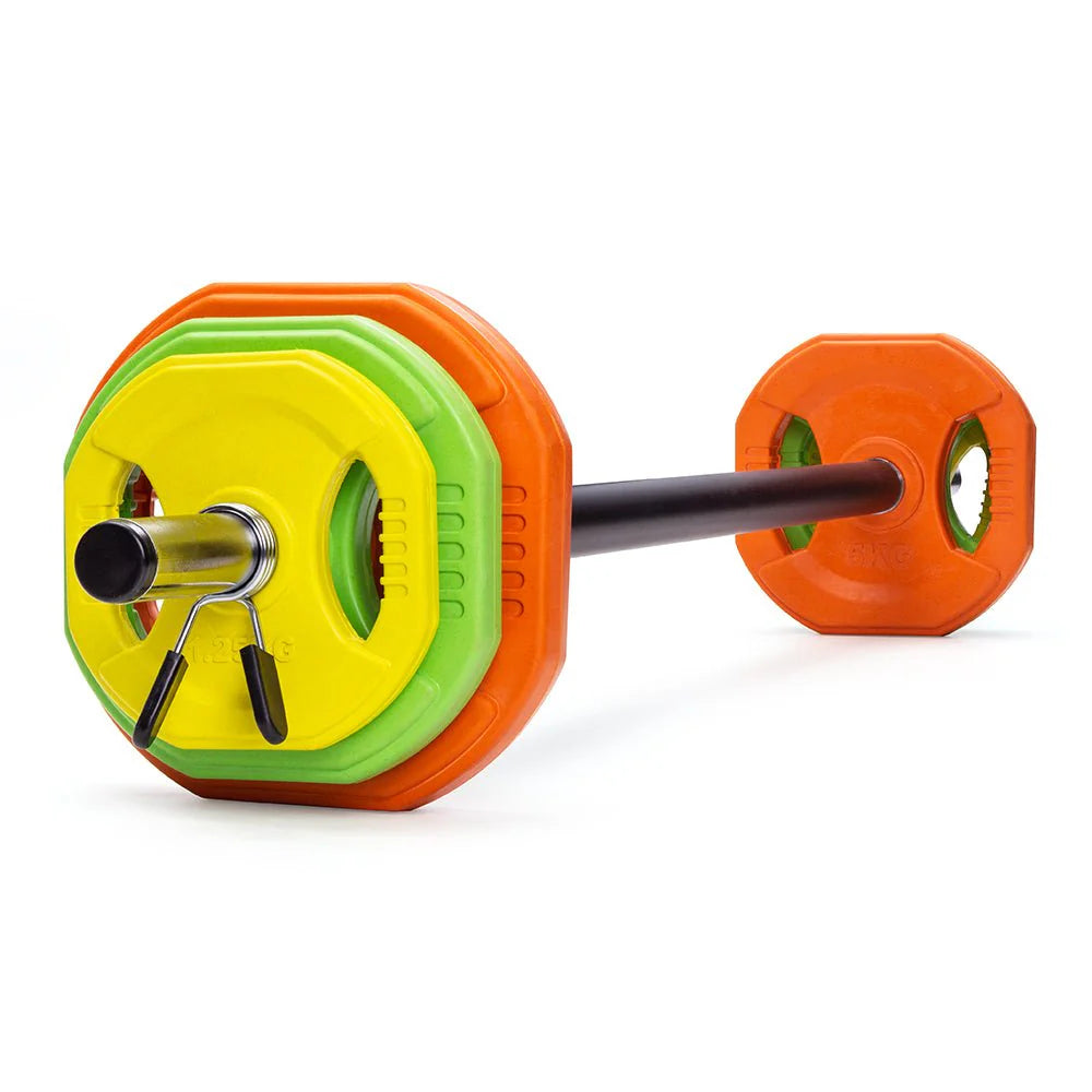 Haltère de pompe en métal texturé de 20 kg