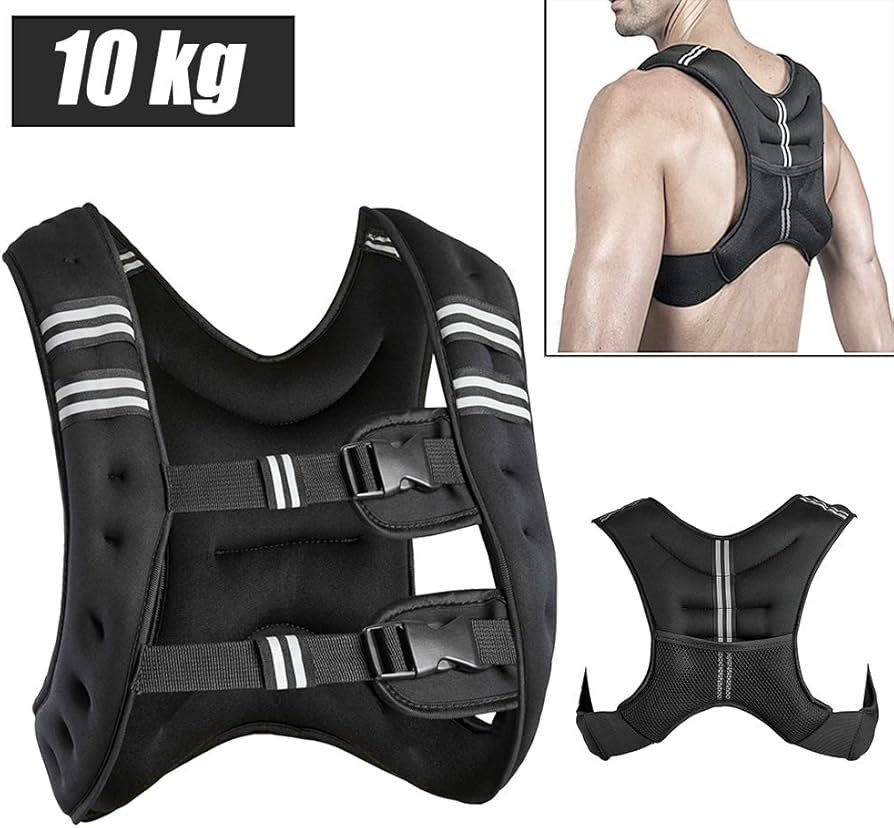 Gilet de musculation au design intime confortable à utiliser pour le renforcement musculaire