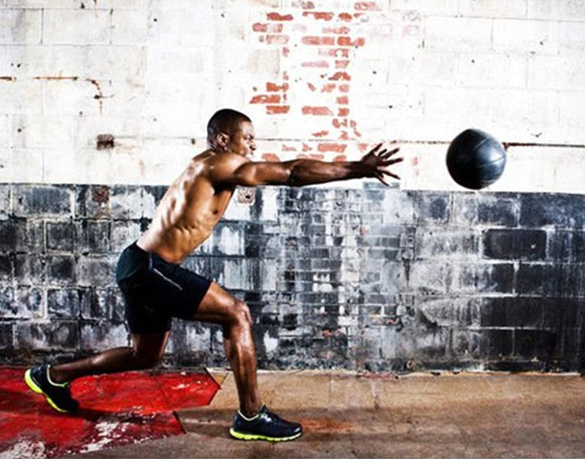 Medicine Ball (Boule de Slam À Coque Souple avec Poignée Antidérapante)