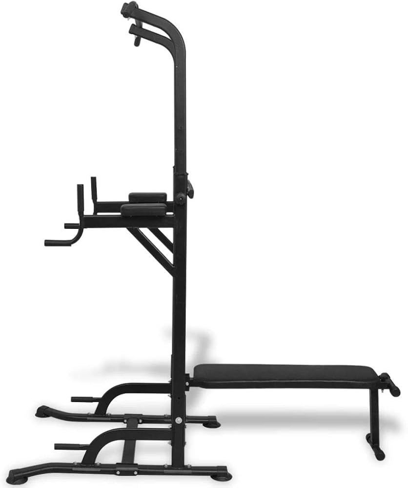 Banc de musculation multifonction et élévateur de jambes avec banc de musculation pliable, (équipement de fitness pour la maison et la gym)