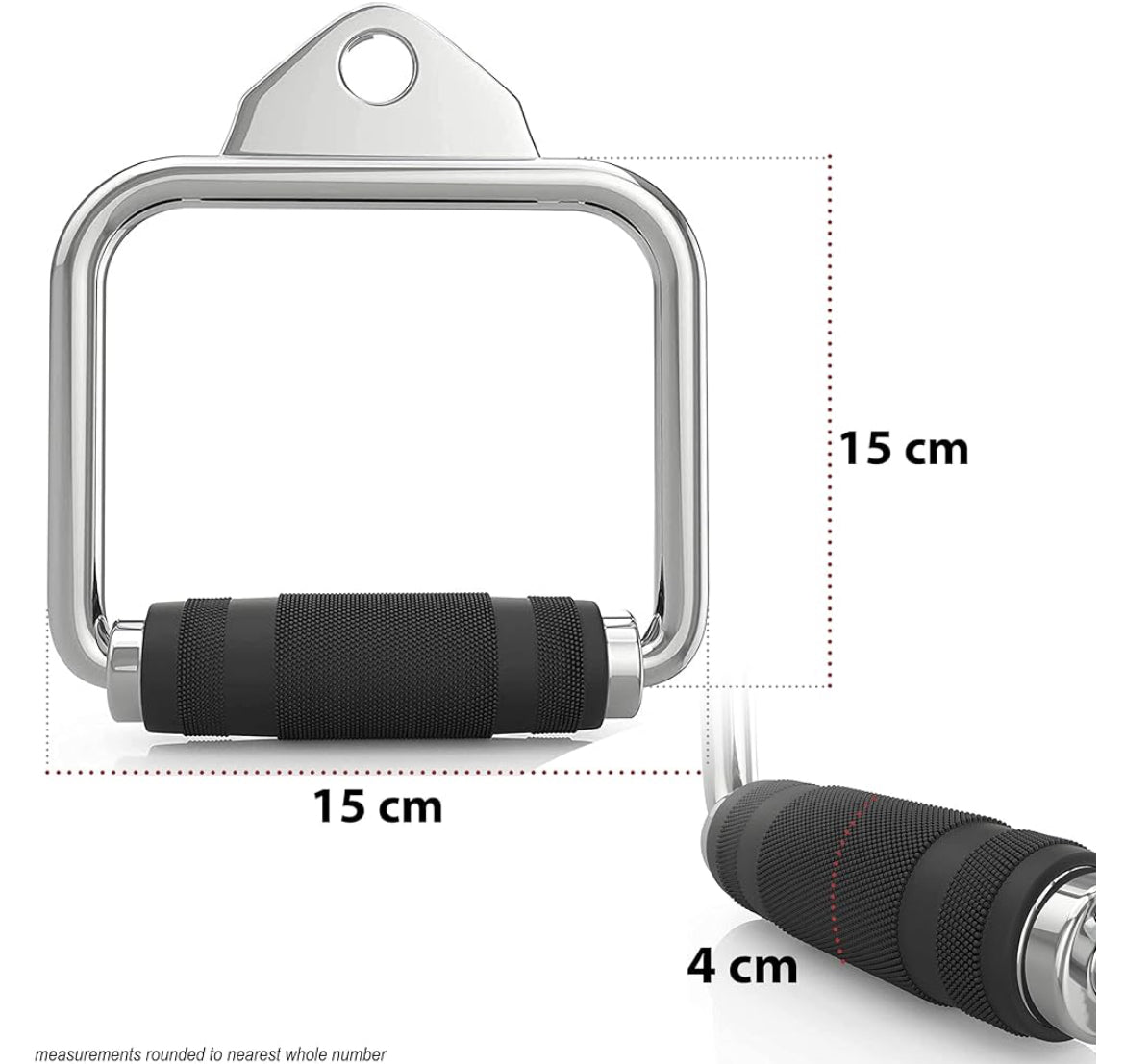 Poignée de Traction Courte,du Câble Biceps Fixation