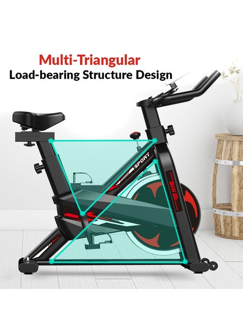 Vélo pneumatique à rotation robuste - avec une capacité de poids de 150 kg et un volant d'inertie durable