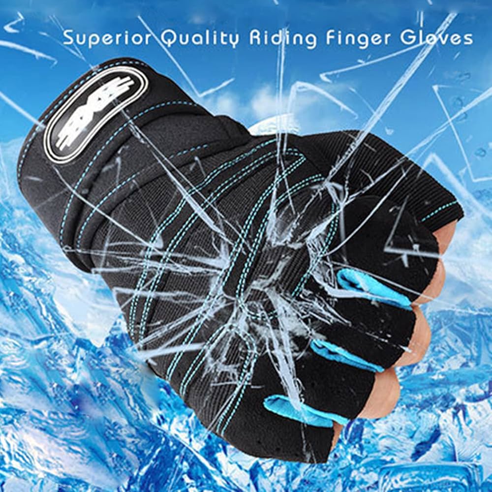 Gants Demi-Doigts Résistants à l'usure
