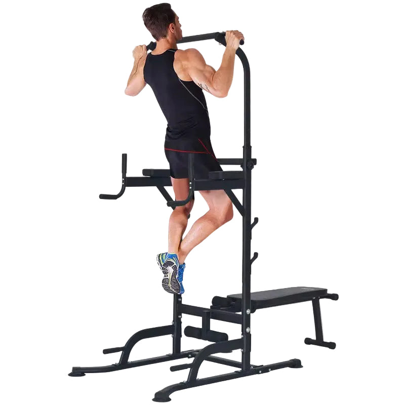 Banc de musculation multifonction et élévateur de jambes avec banc de musculation pliable, (équipement de fitness pour la maison et la gym)