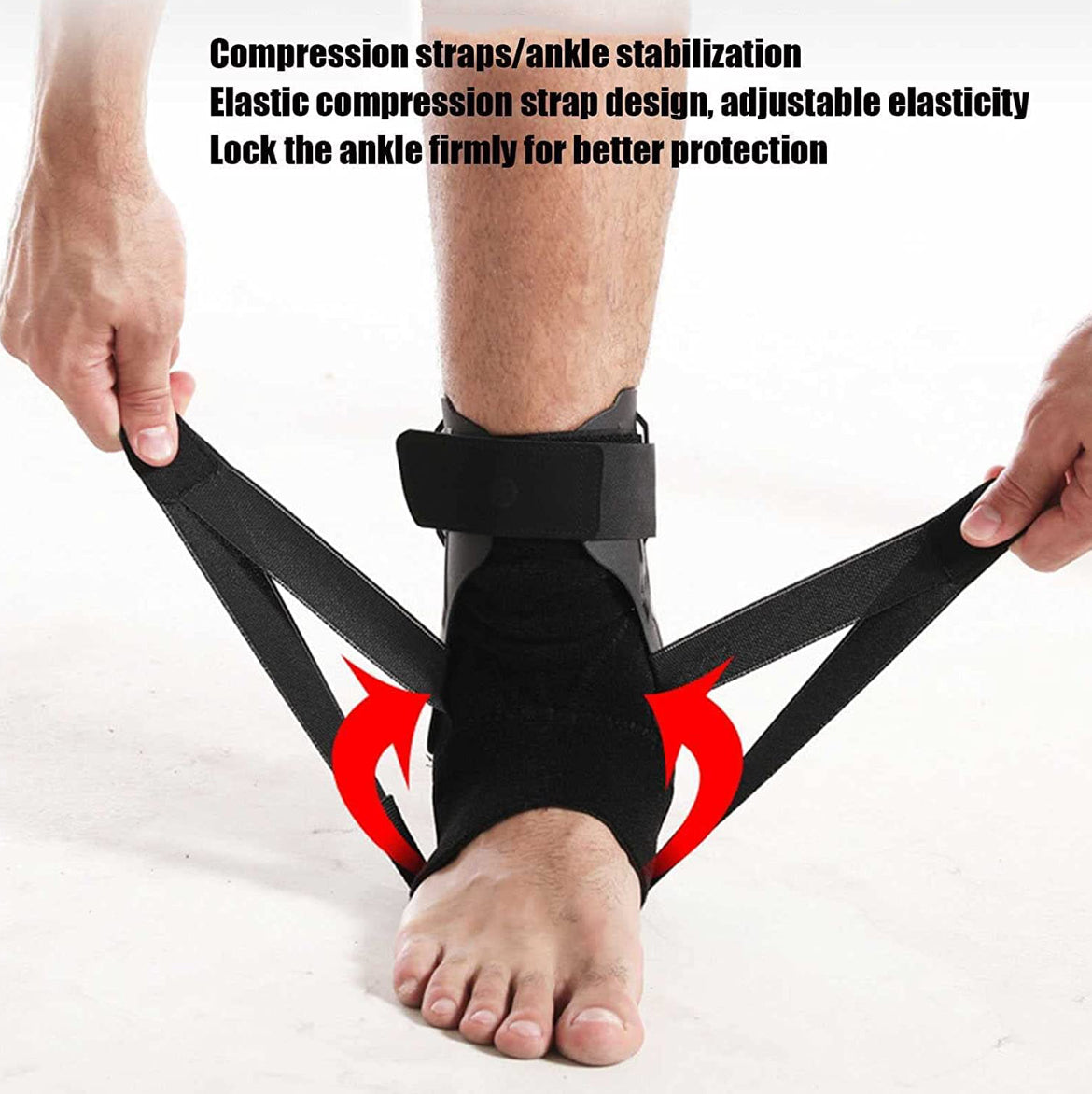 Attelle de Cheville – Soutien Réglable pour Sport et Rééducation