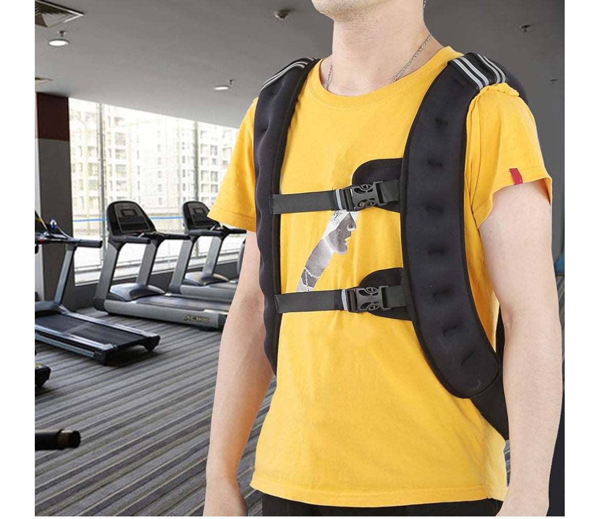 Gilet de musculation au design intime confortable à utiliser pour le renforcement musculaire
