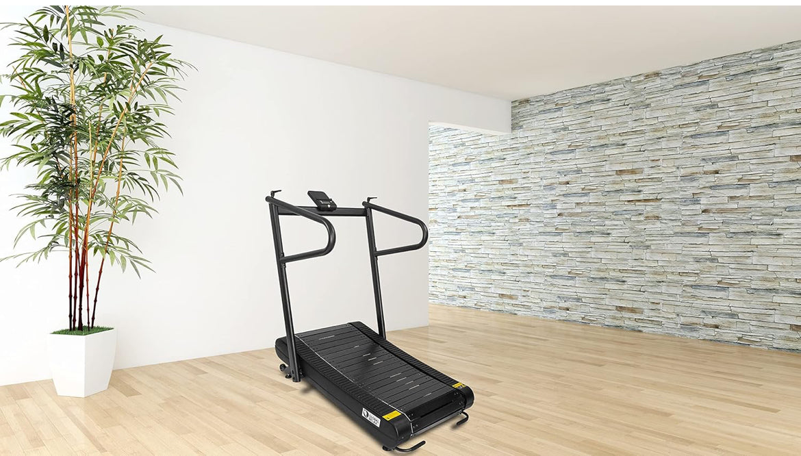 Tapis de course GLOBAL RELAX Vitesses de 1 à 20 km/heure Inclinaison automatique et manuelle (Ecran LCD et digital Bluetooth USB)