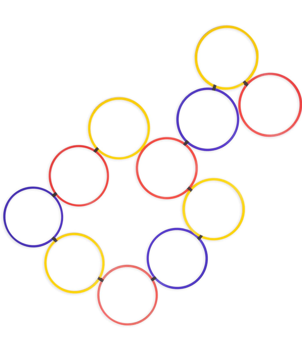 Ensemble de cerceaux d'agilité 12pcs