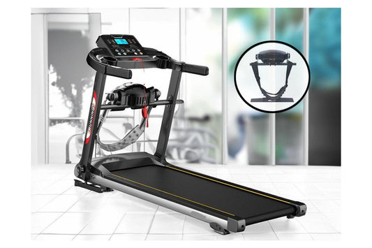 Tapis roulant 2 en 1 pour la maison - Tapis roulant motorisé sous le bureau de 3,0 HP avec télécommande et écran LED