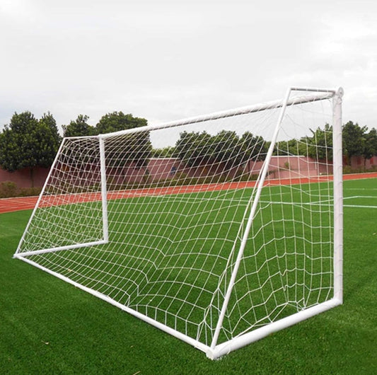 Paires 2 sacs Filet de but de football Filets d'entraînement en polyéthylène pleine grandeur