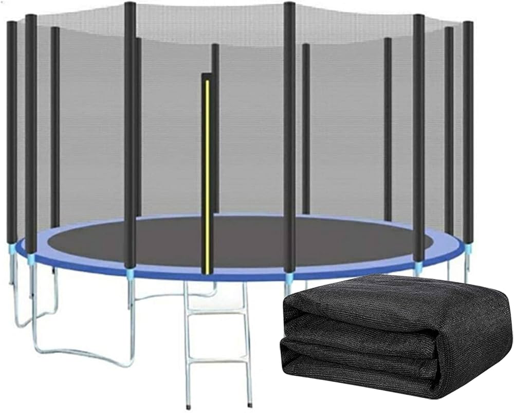 Trampoline haut de gamme de haute qualité assez grand pour 8 enfants