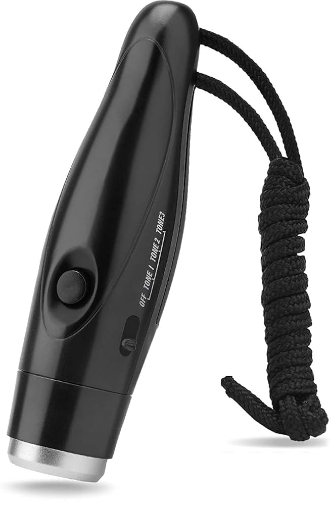 Sifflet électronique avec lanière réglable, volume élevé à 3 tons