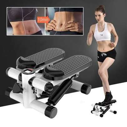 Mini Stepper avec écran Multifonctions et Cordes Élastique