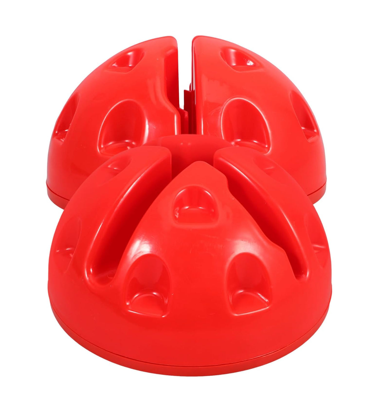 Paires Base de drapeau de coin de football remplie d'eau pour l'entraînement d'agilité