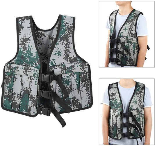 Gilet lesté pour entraînement de force poids maximum de 20 kg