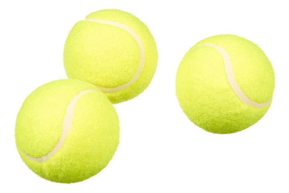 Lot de 3 balles tennis