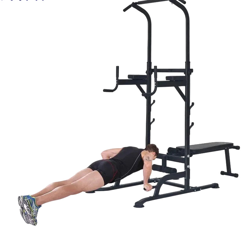 Banc de musculation multifonction et élévateur de jambes avec banc de musculation pliable, (équipement de fitness pour la maison et la gym)