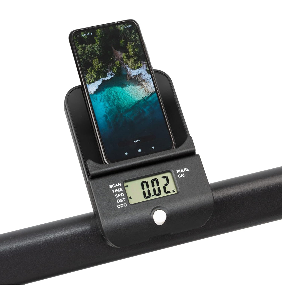 Tapis de course GLOBAL RELAX Vitesses de 1 à 20 km/heure Inclinaison automatique et manuelle (Ecran LCD et digital Bluetooth USB)