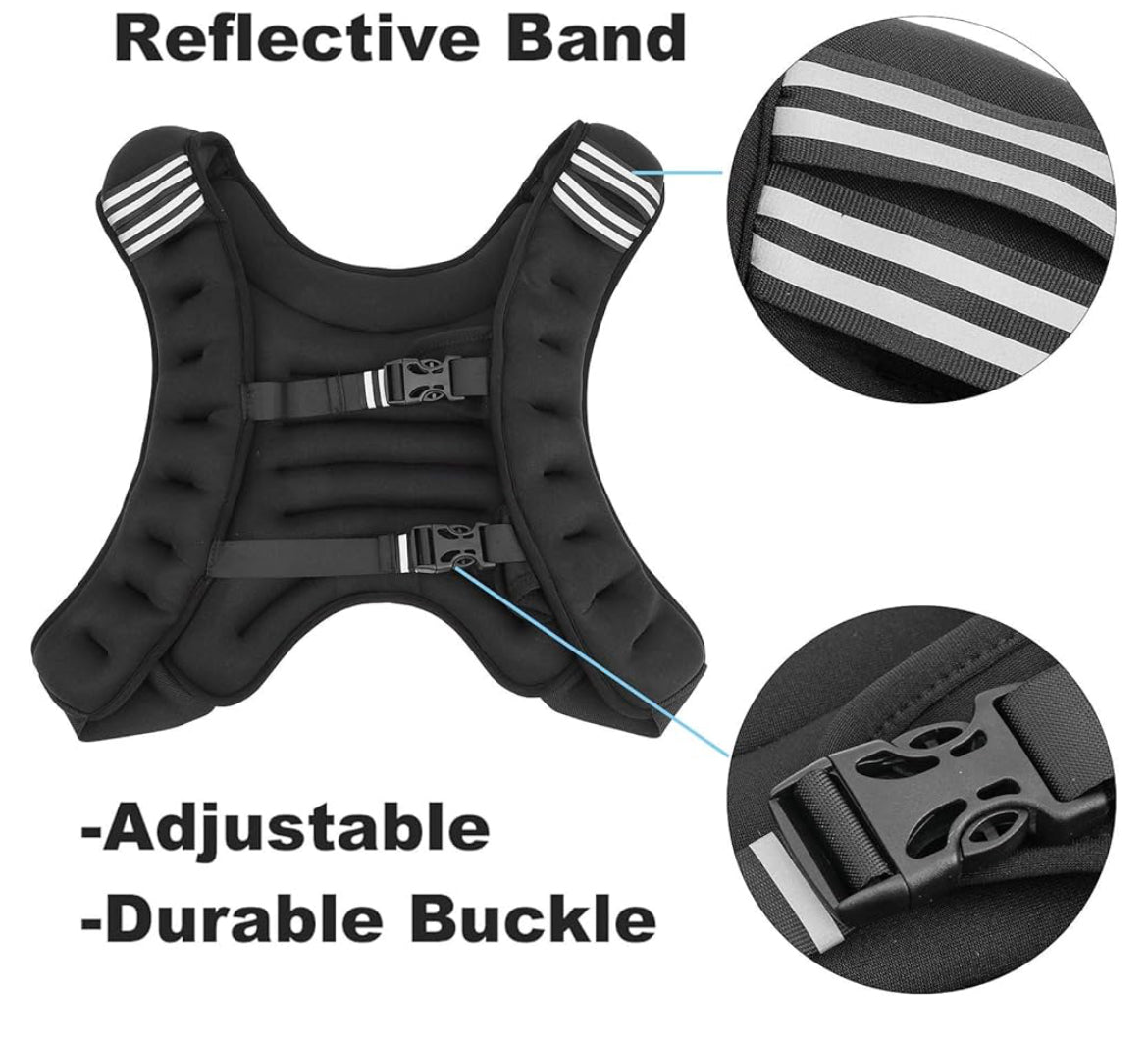 Gilet de musculation au design intime confortable à utiliser pour le renforcement musculaire