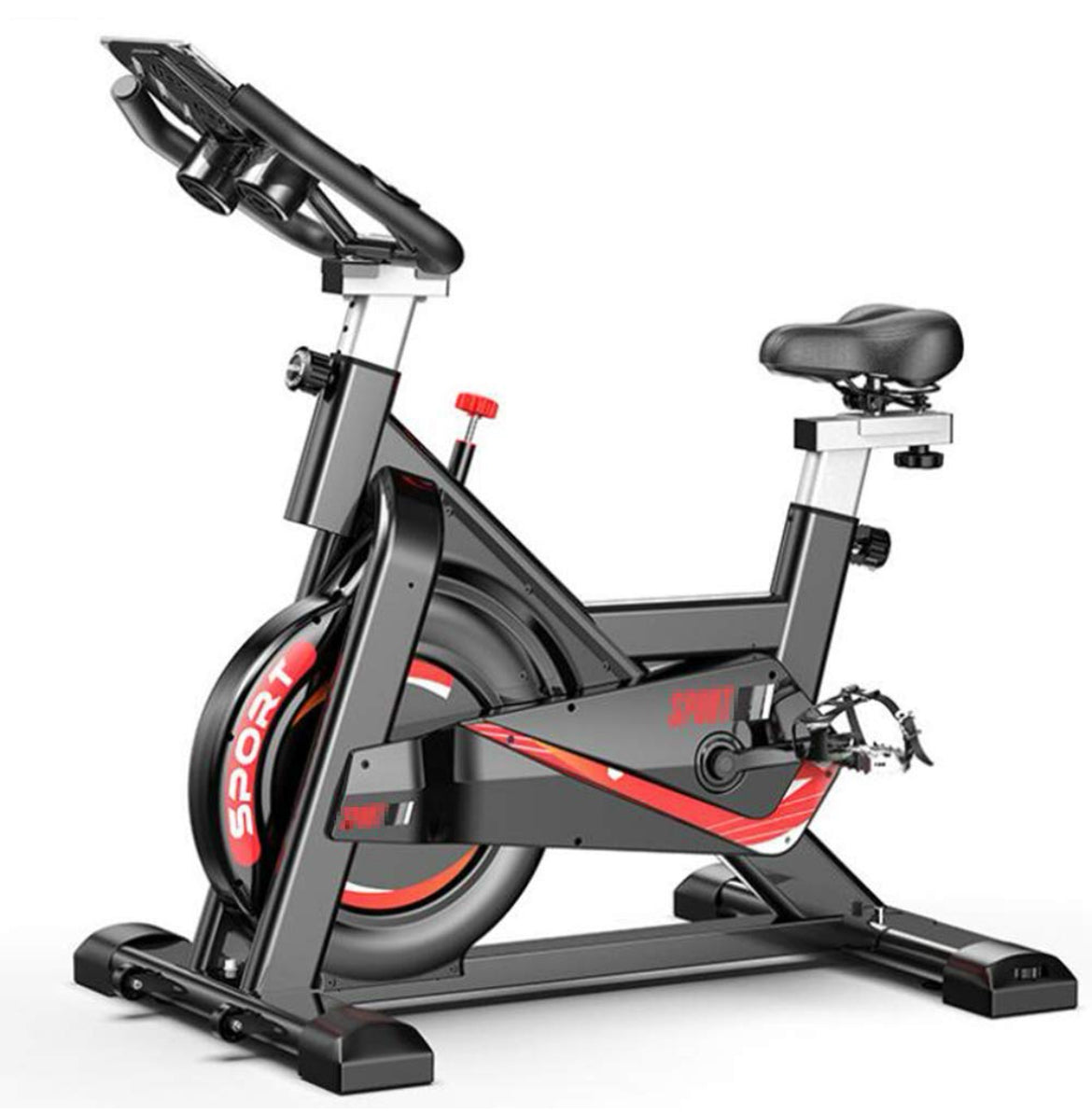 Vélo d'intérieur Spinning Fitness ultra-silencieux