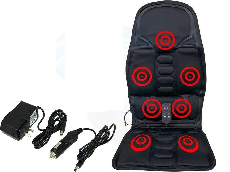 Housse de siège chauffante et massante pour voiture, maison, bureau