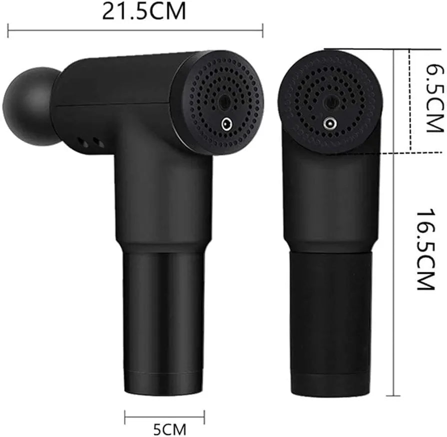 Pistolet de massage pour soulager la douleur avec 4 têtes