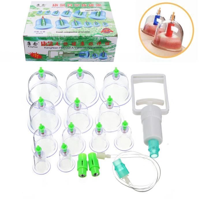 Dispositif de thérapie par succion 12pcs
