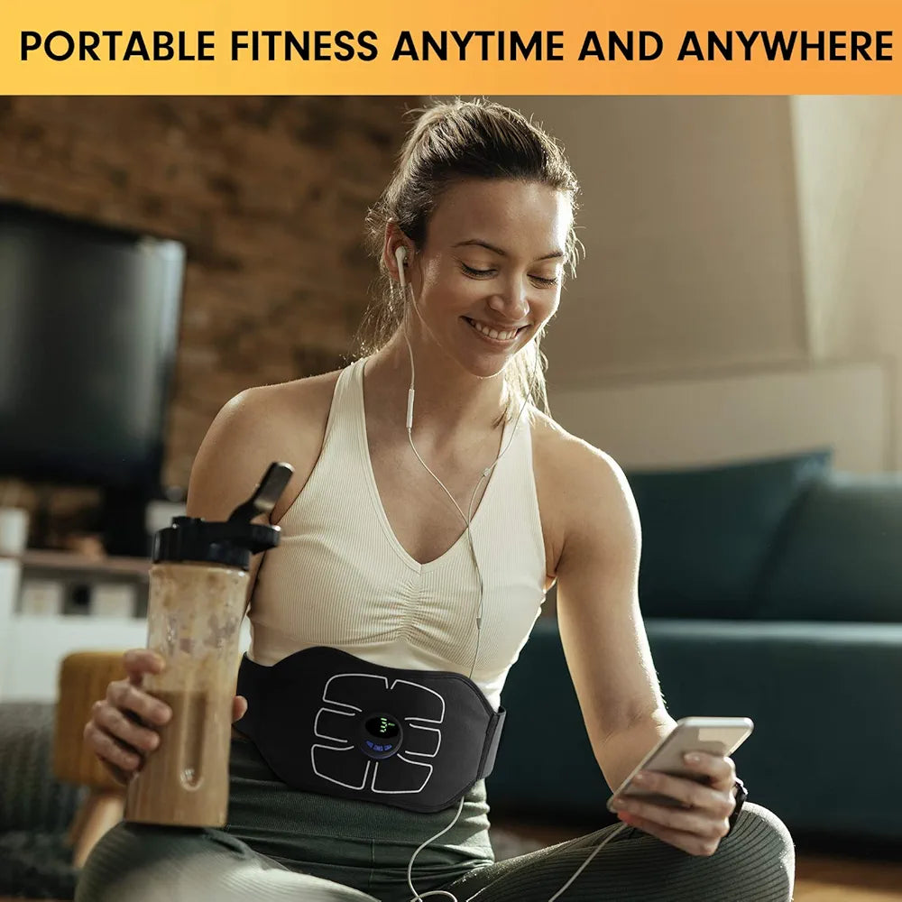 Stimulateur ABS (ceinture d'entraînement de tonification abdominale Portable)