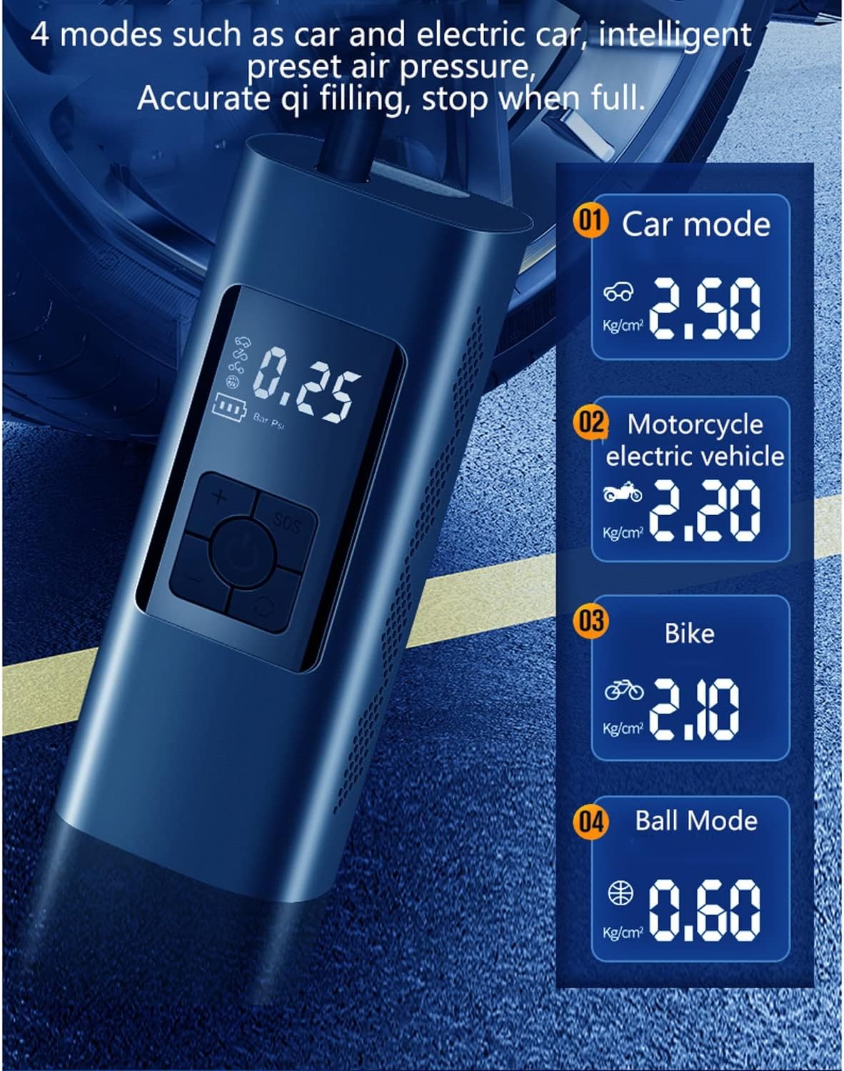 Compresseur de Pompe à air Portable