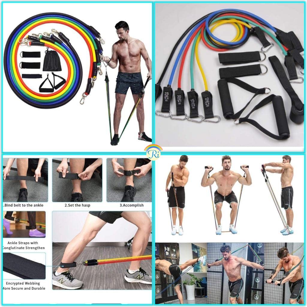 Pack de bandes résistance avec 5 différentes tension