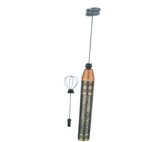 Mélange portable à main avec têtes à double fouet rechargeable