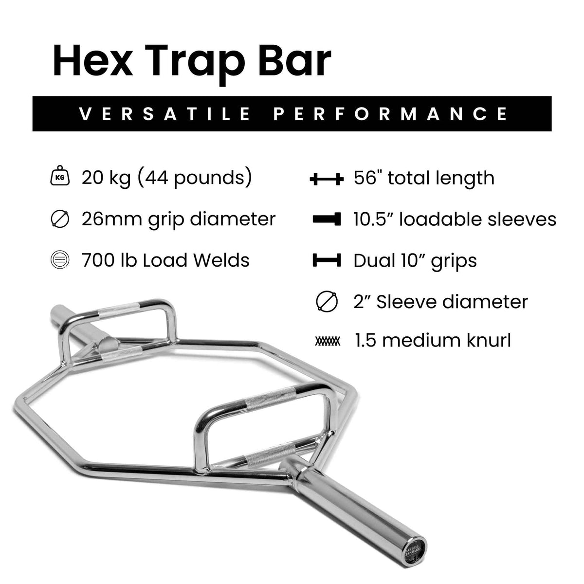 Barre hexagonale (barre de piège) - Sécurité et polyvalence