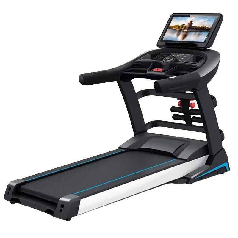 Tapis de Course électrique Professionnel Pliable – (Écran Multimédia, Grand écran Smart Multi-fonction Absorption des chocs Pliant) - Lewndi Tech